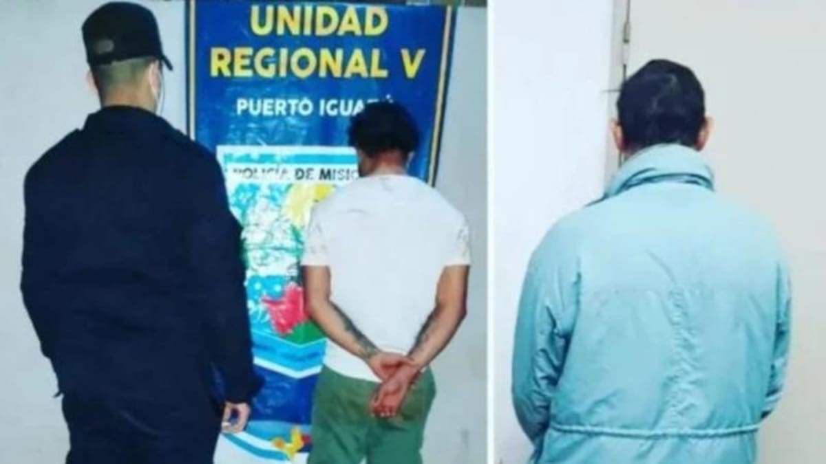 Sospechoso detenido en Misiones. Foto: NA.