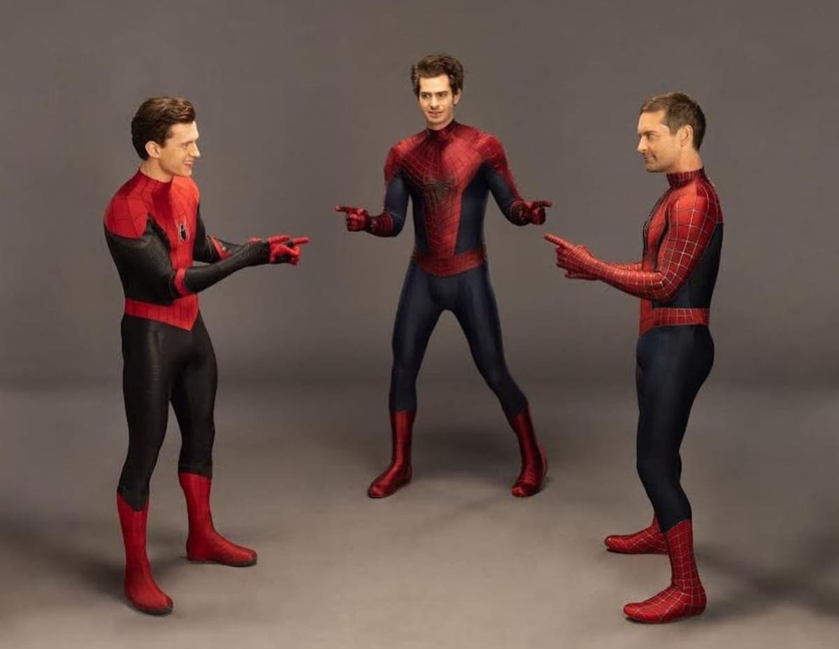 Spider-Man; Multiverso. Foto: Instagram @tomholland2013.