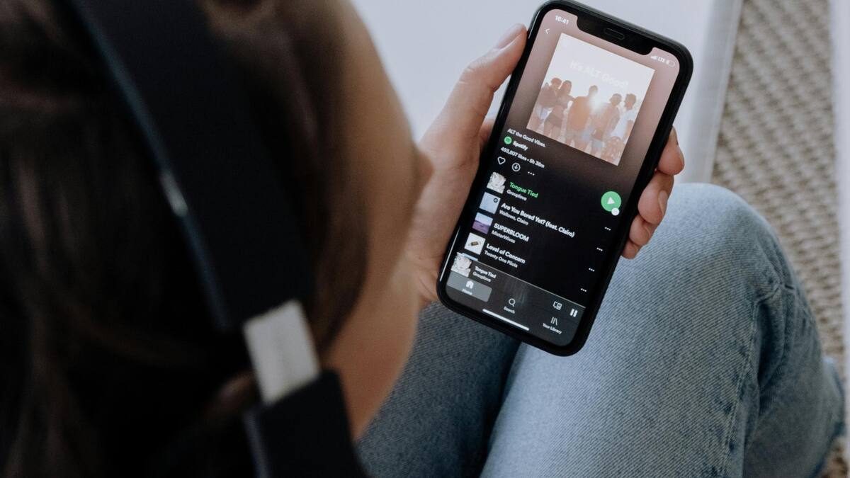 Spotify. Foto: Pexels.