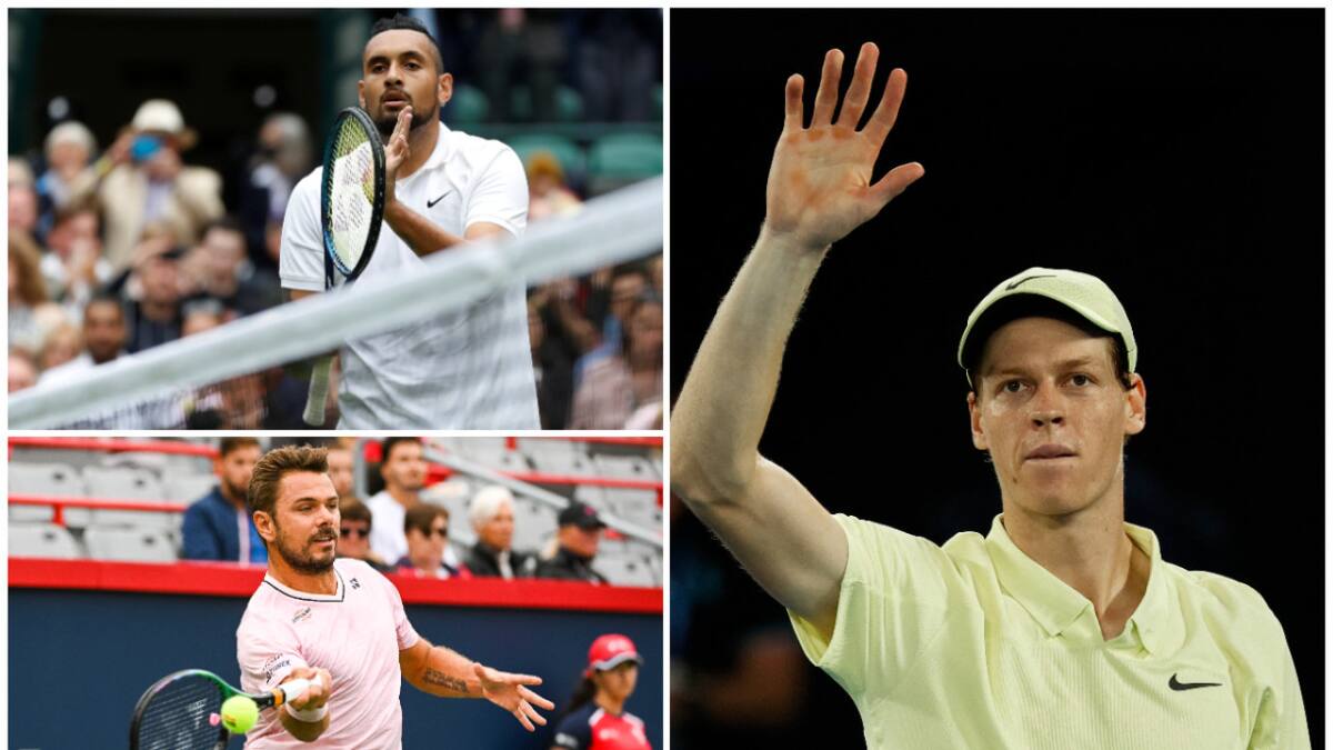 Kyrgios y Wawrinka apuntaron contra Sinner tras su leve sanción por doping