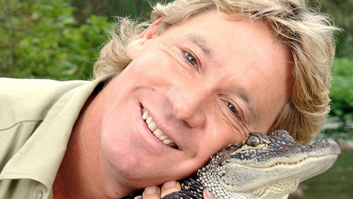 Steve Irwin, el "cazador de cocodrilos"