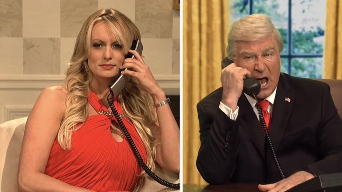 Stormy Daniels - Trump parodia