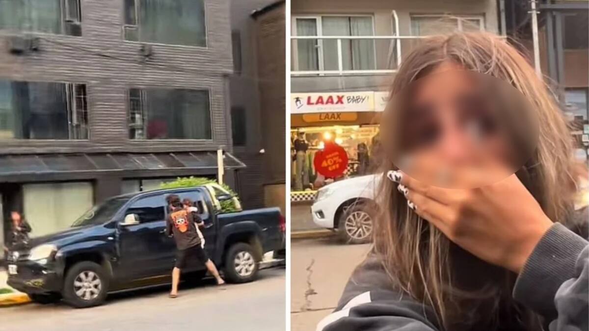 El desesperante video de una madre en Bariloche: su expareja no la deja ver a su hija y denunció que quiso atropellarla