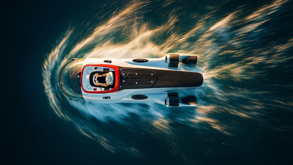 Alcanza la velocidad de un delfín: asi es el submarino turístico de lujo más rápido del mundo