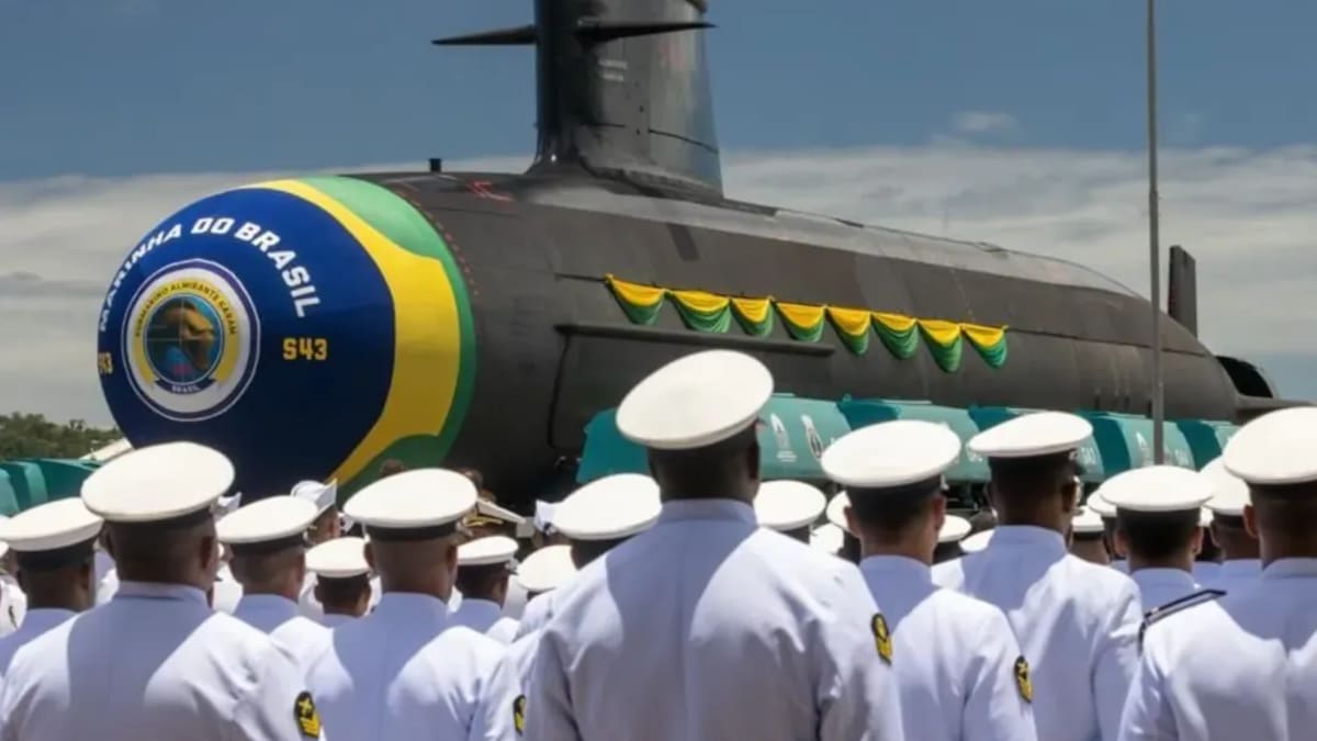 Submarino Almirante Karam de Brasil.