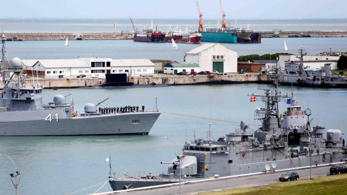 Submarino ARA San Juan - Base naval