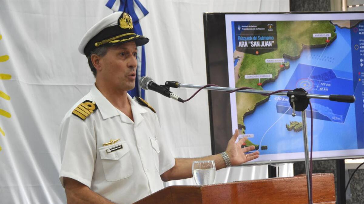 Submarino ARA San Juan - Vocero de la Armada (NA)