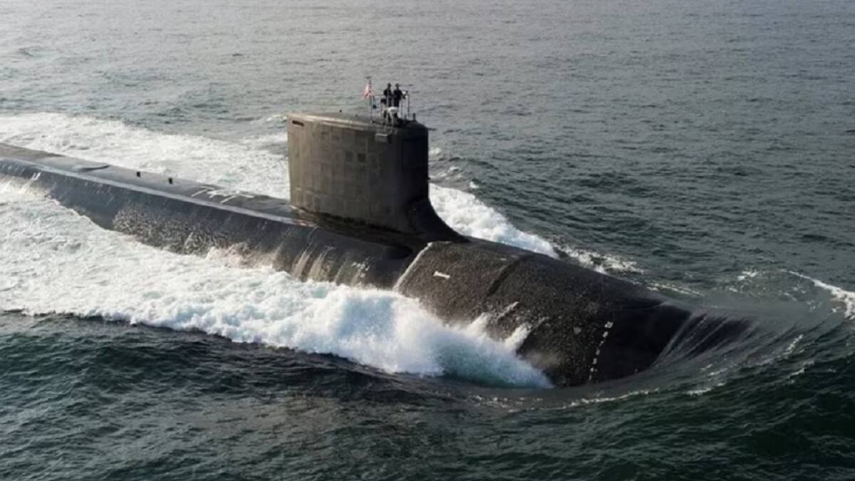 Submarino balístico de los Estados Unidos. Foto: Reuters.