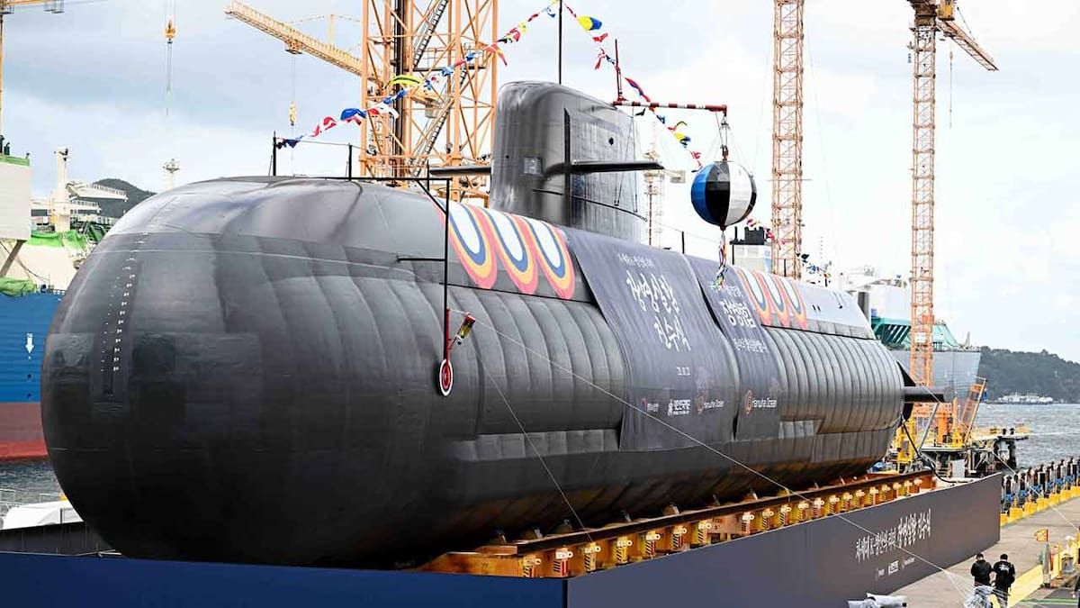 Submarino surcoreano Jang Yeong-sil (SS-087).