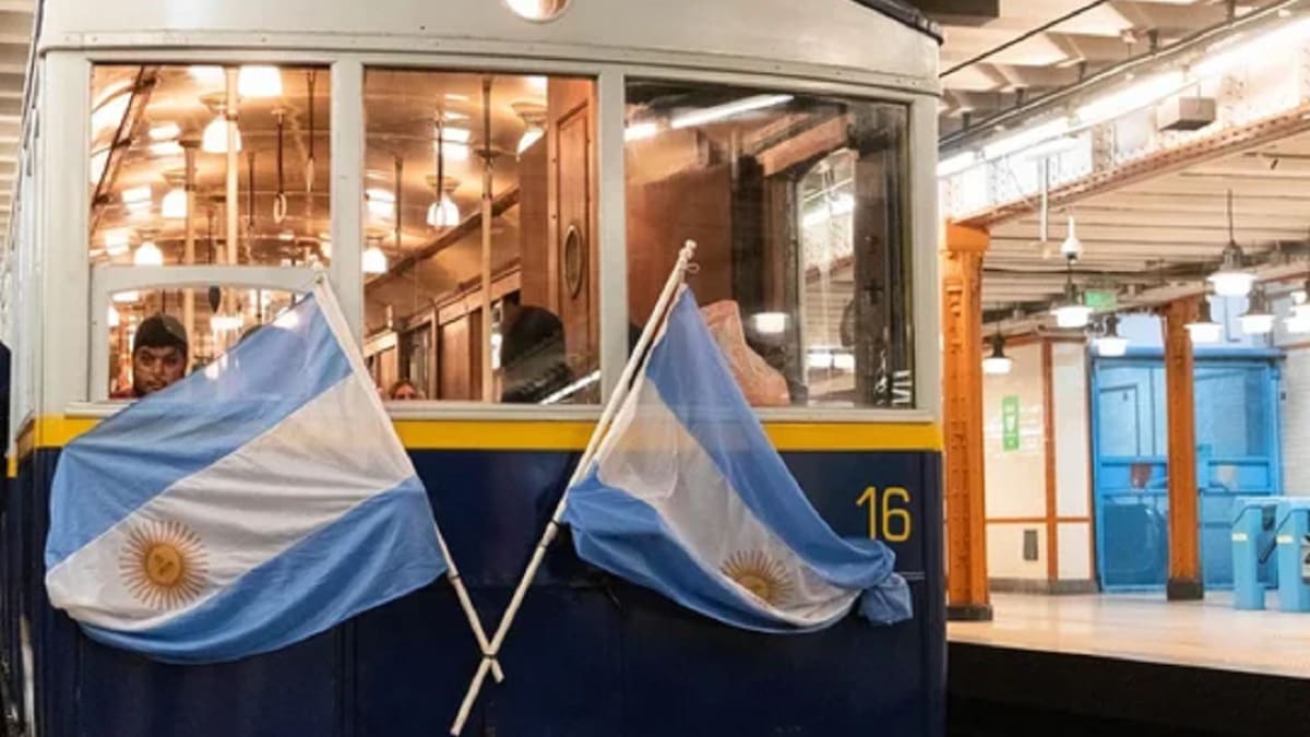 Subte A. Foto: NA