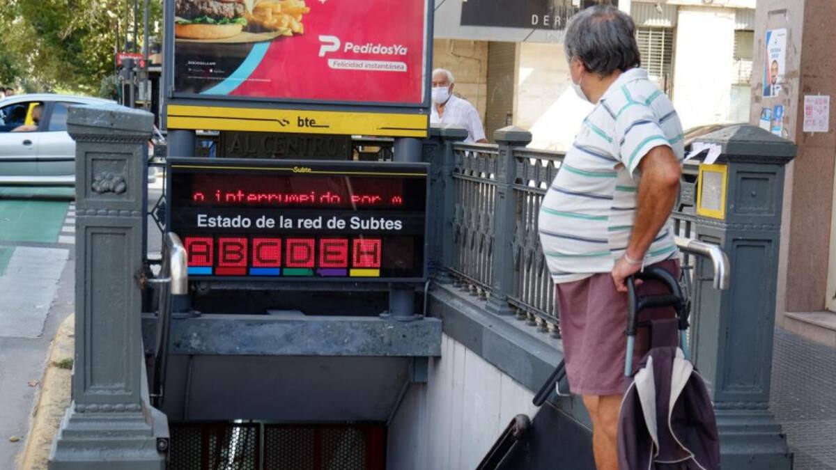 Anuncian nuevo paro de subtes para el lunes: horarios y líneas afectadas