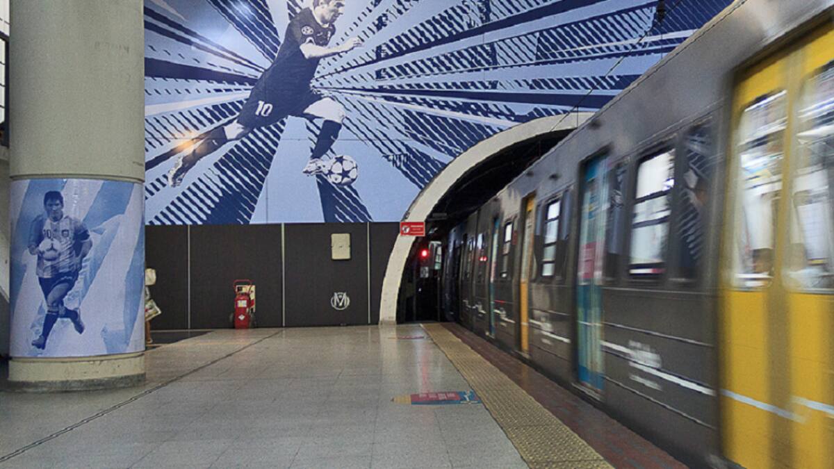 Remodelaciones en una concurrida estación de subte. Foto Ciudad de Buenos Aires