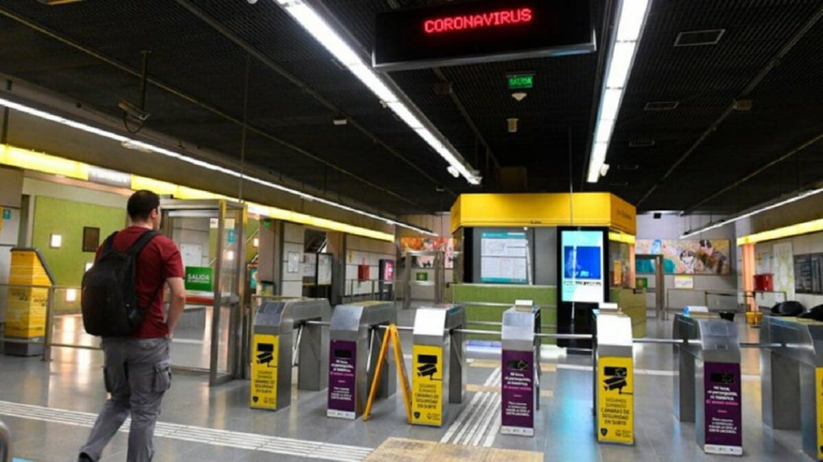 Subte, transporte público. Foto: NA