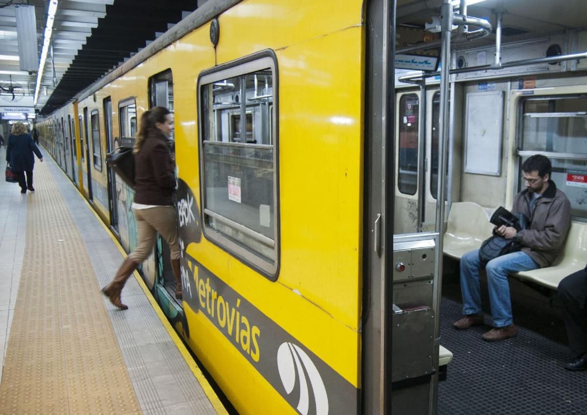 Subtes. Foto: NA.