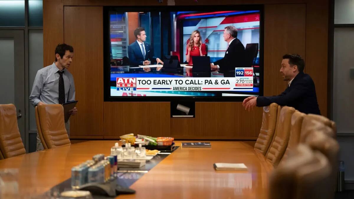 Succession y el capítulo que explica las elecciones en Estados Unidos. Foto: HBO