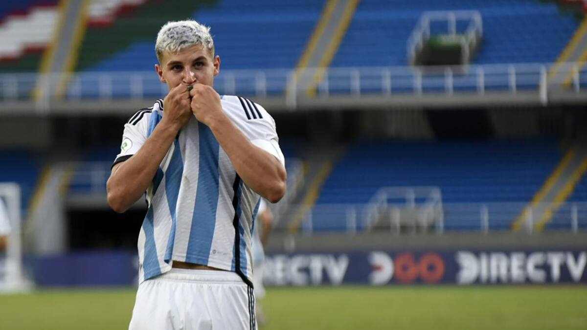 Sudamericano Sub 20, Argentina vs. Perú. Foto: @Argentina.
