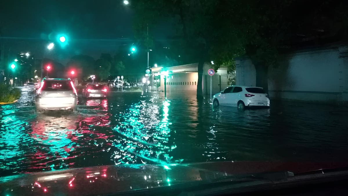 Sudestada en el AMBA. Foto: NA.