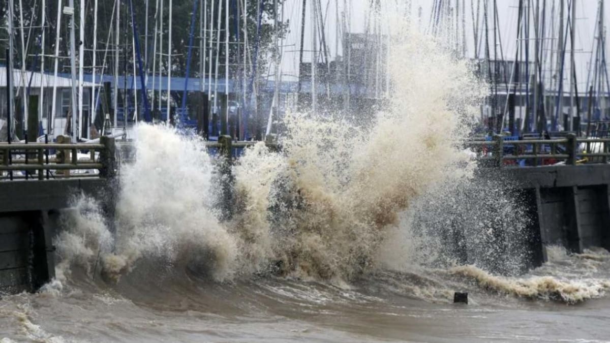 Sudestada, Río de la Plata, NA