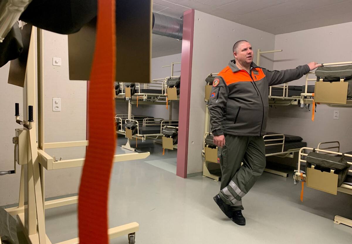 Suiza empezó a restaurar sus búnkeres nucleares de la Guerra Fría. Foto: Reuters