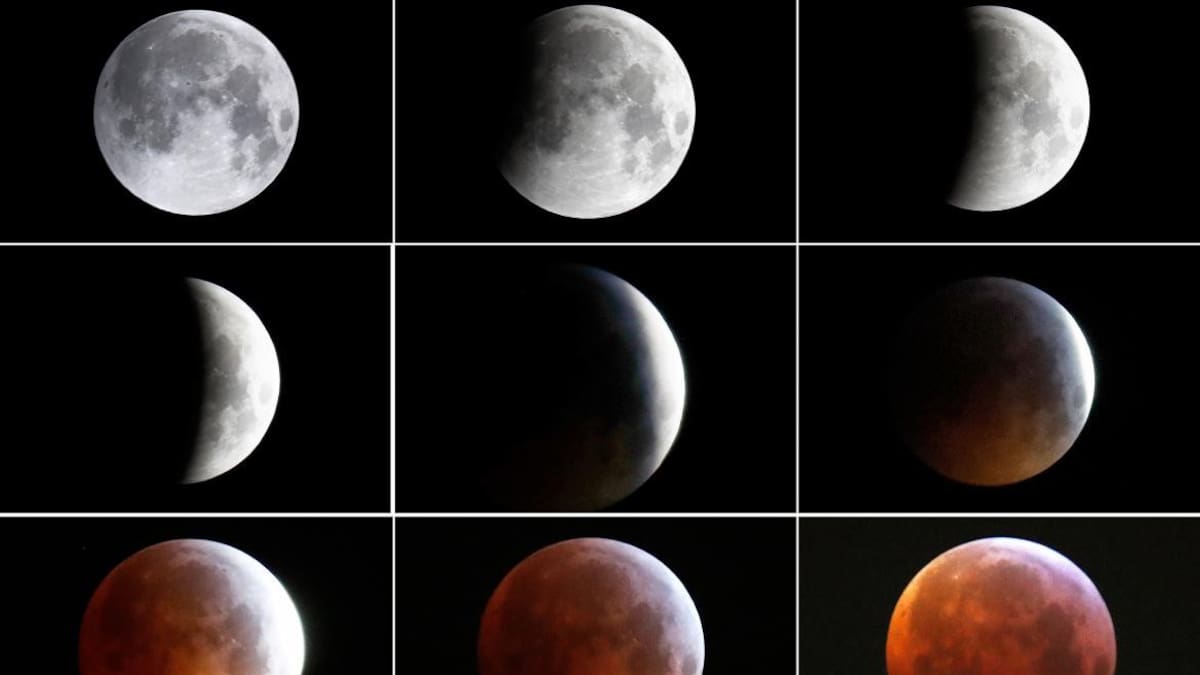 Super Luna de Sangre - Fases de la Luna (Reuters)