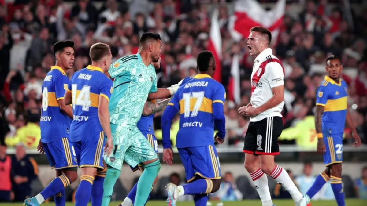 Superclásico, River vs Boca. Foto: NA
