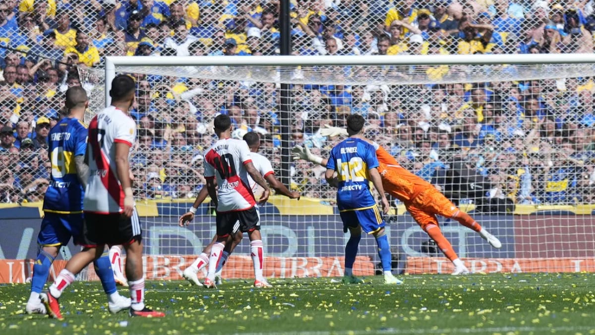 Superclásico, River vs Boca. Foto: NA