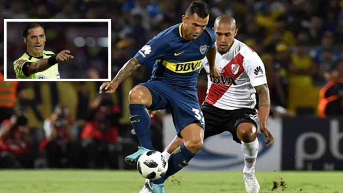 Superclásico, River y Boca, árbitro Mauro Vigliano