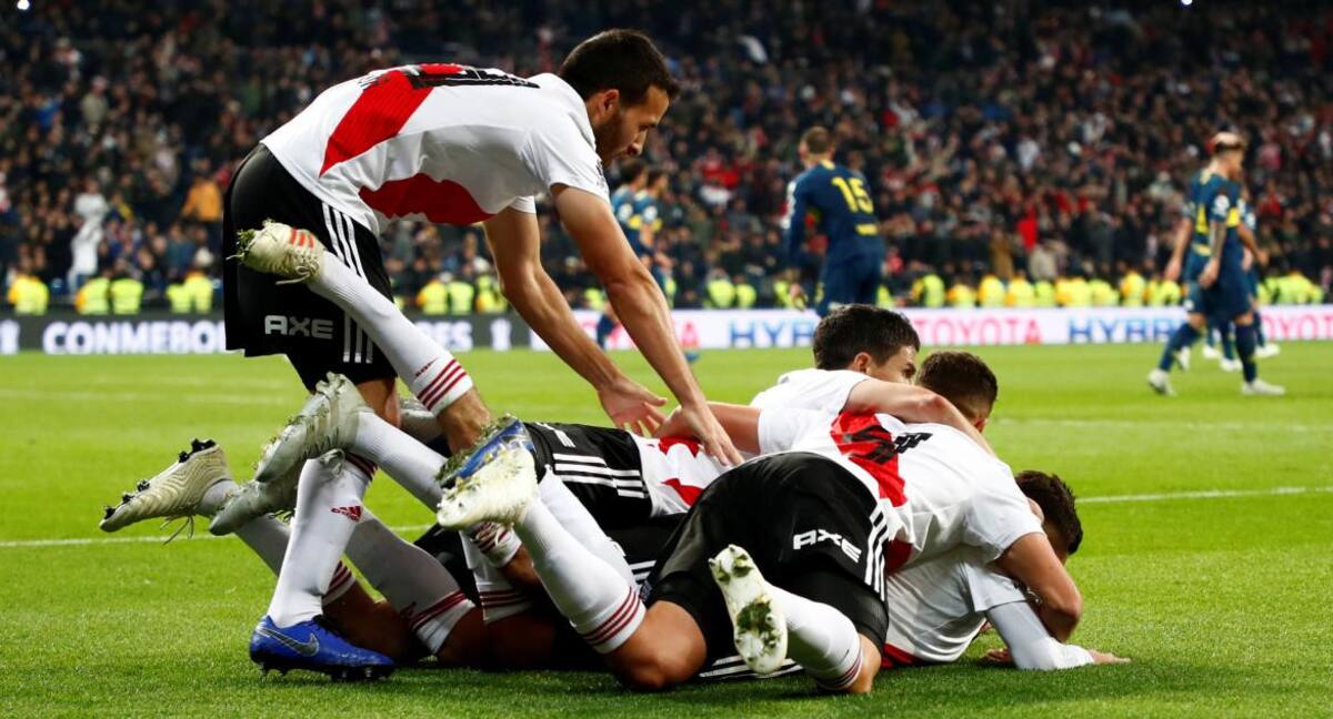 Superfinal de Copa Libertadores, festejo de River