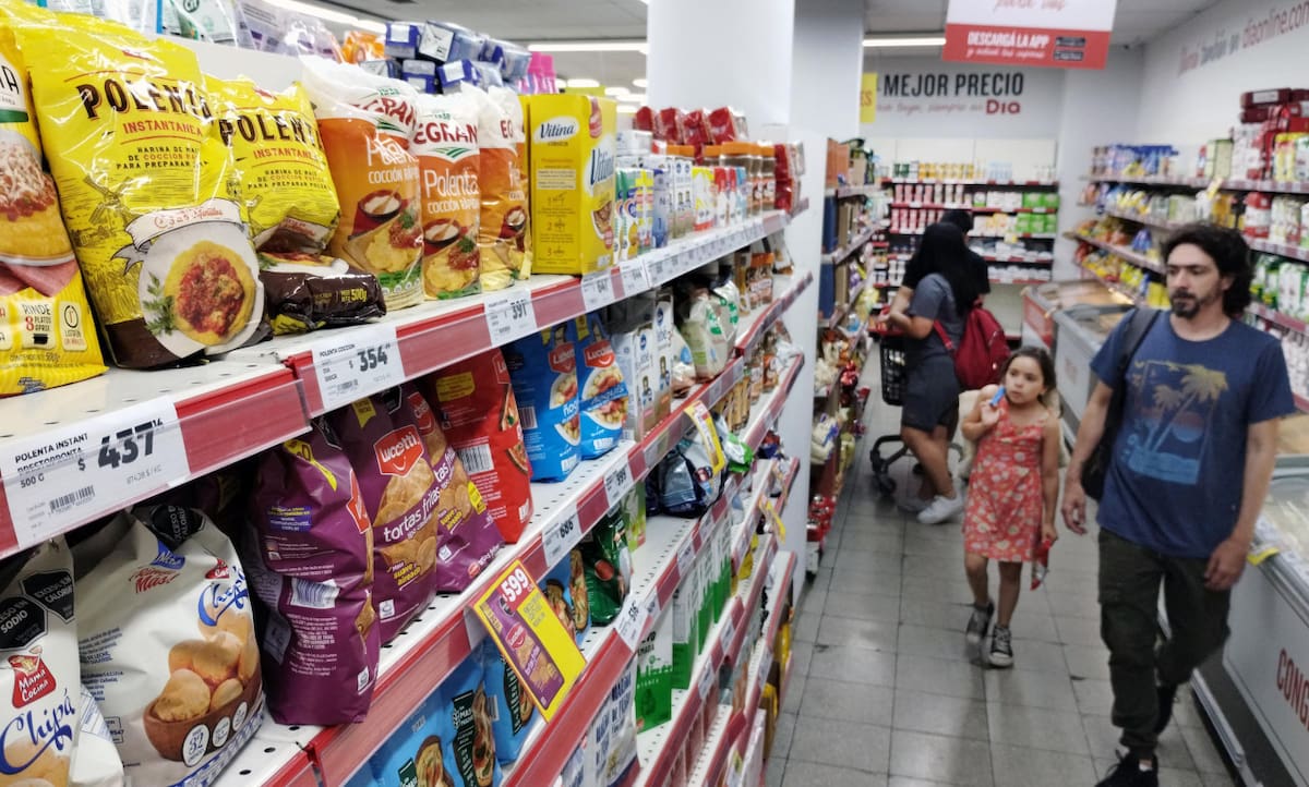 Supermercados. Foto: NA / Daniel Dopacio