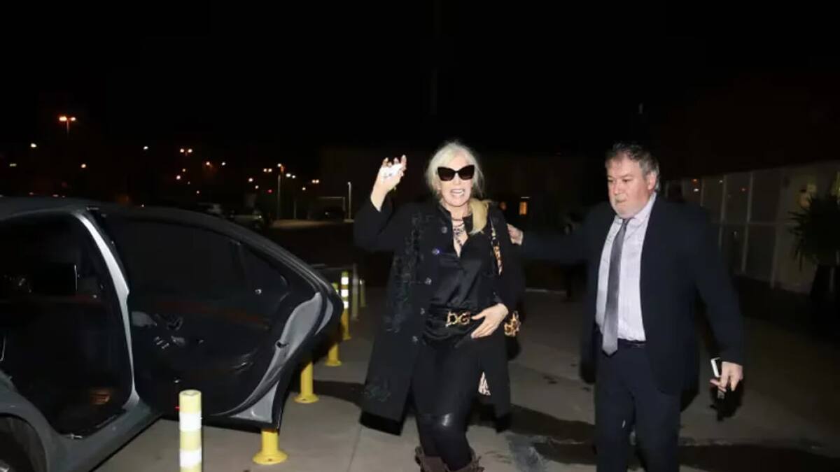 Susana Giménez regresó al país. Foto: NA.