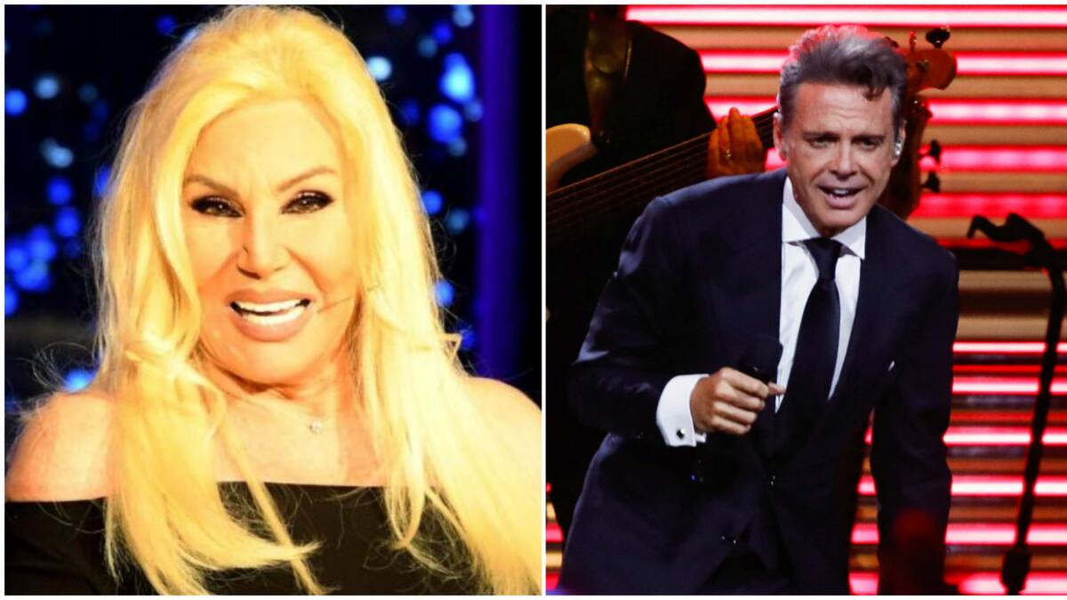 Susana Giménez y Luis Miguel. Fotos: archivo.