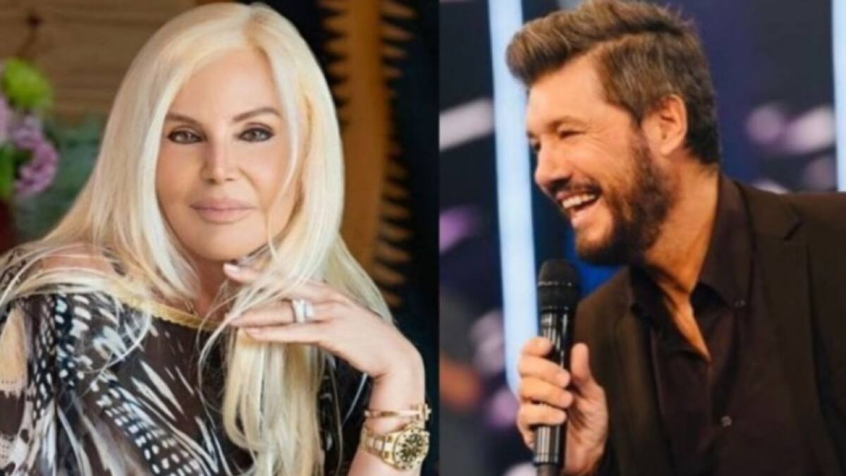 Susana Giménez y Marcelo Tinelli. Foto: NA.