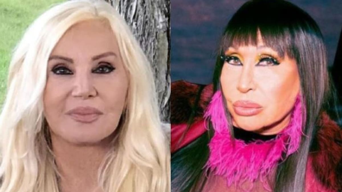 Susana Giménez y Moria Casán.