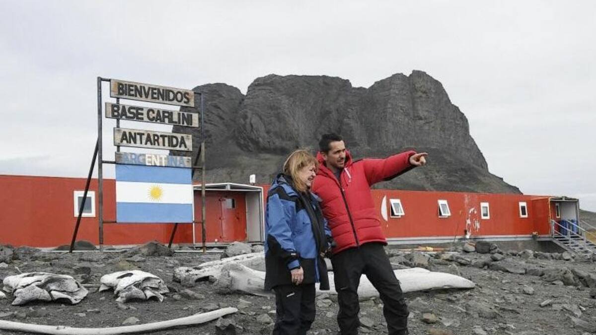 Susana Malcorra en la Antártida - NA