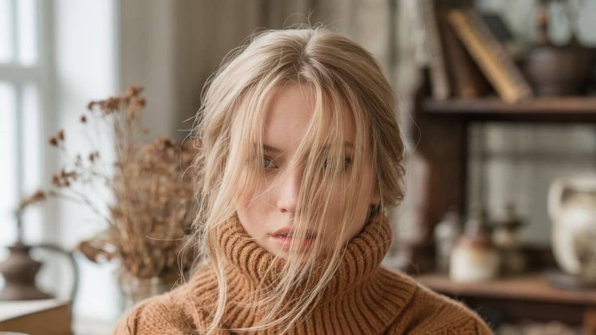 Sweater cuello tortuga