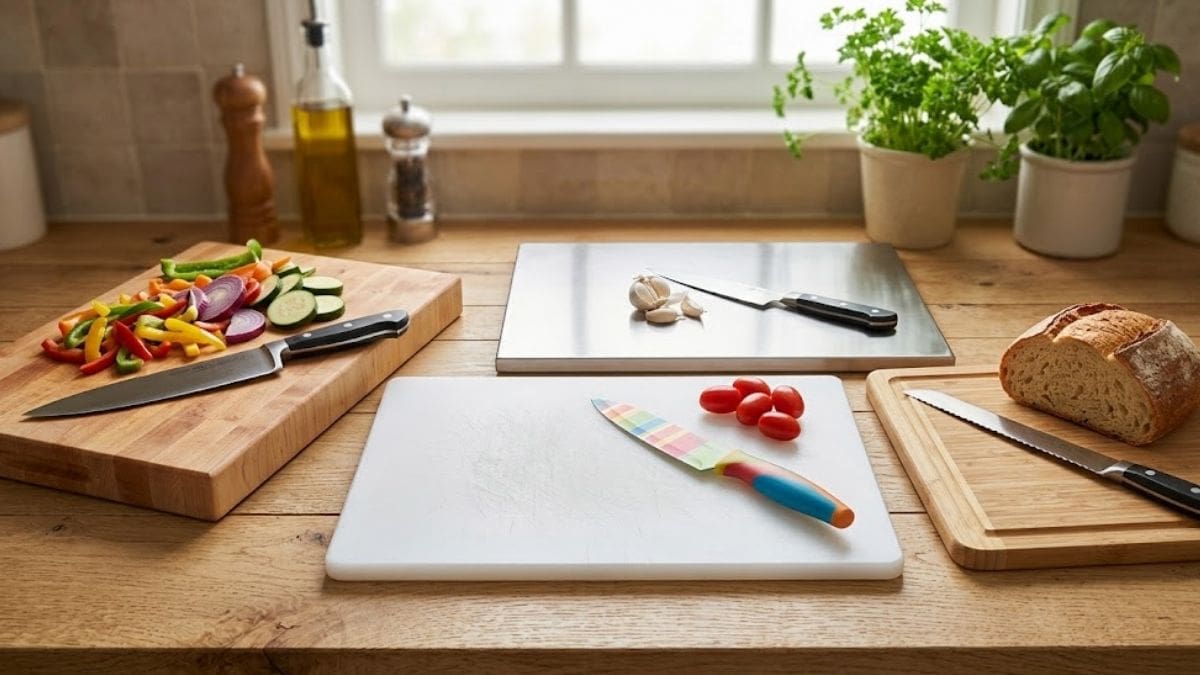 Madera, plástico o metal: la guía rápida para saber cuál tabla elegir para cortar verduras