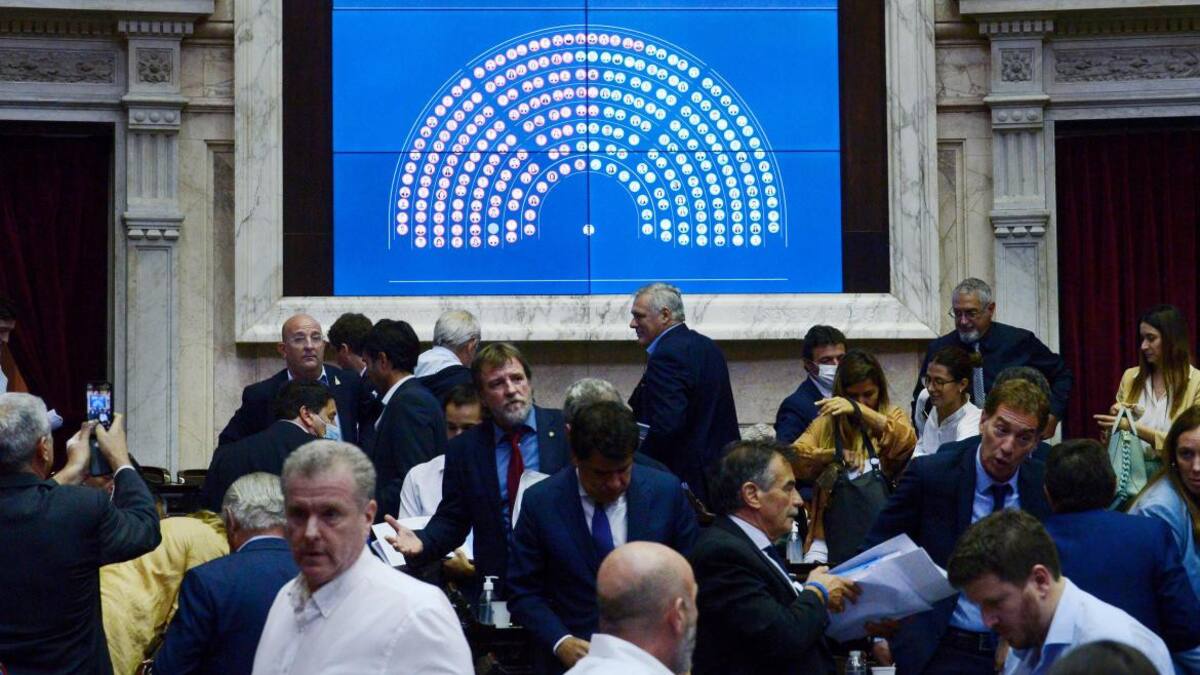 Tablero de votación de la ley de Presupuesto 2022, AGENCIA NA