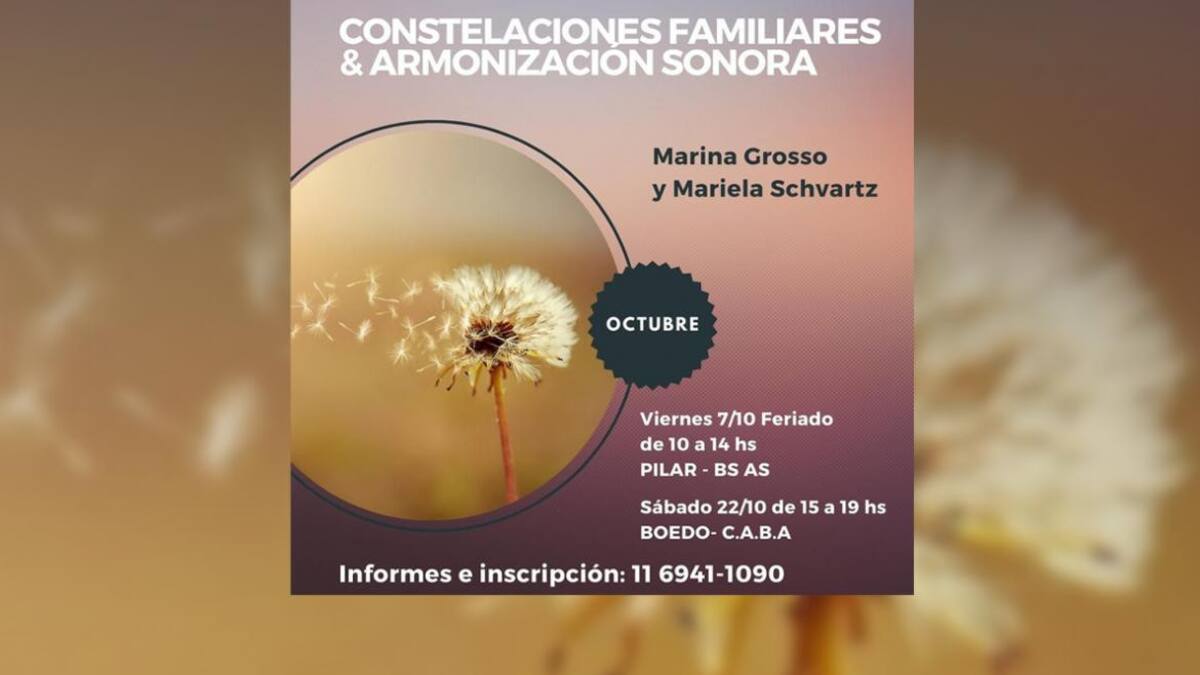 Taller de Constelaciones Familiares y Armonización