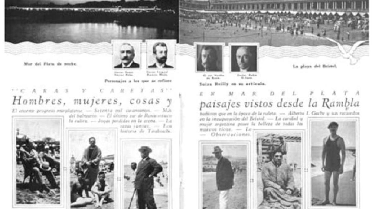 Tapa de Caras y Caretas sobre la inauguración del Hotel Bristol