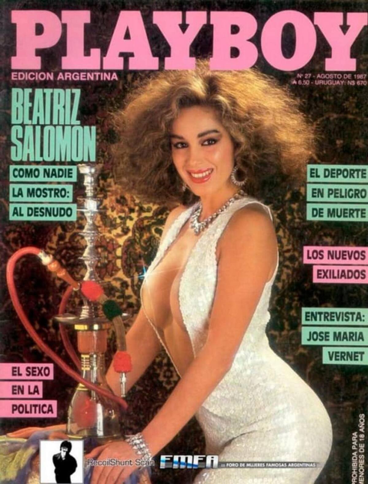 Tapas de Playboy Argentina - Beatriz Salomón