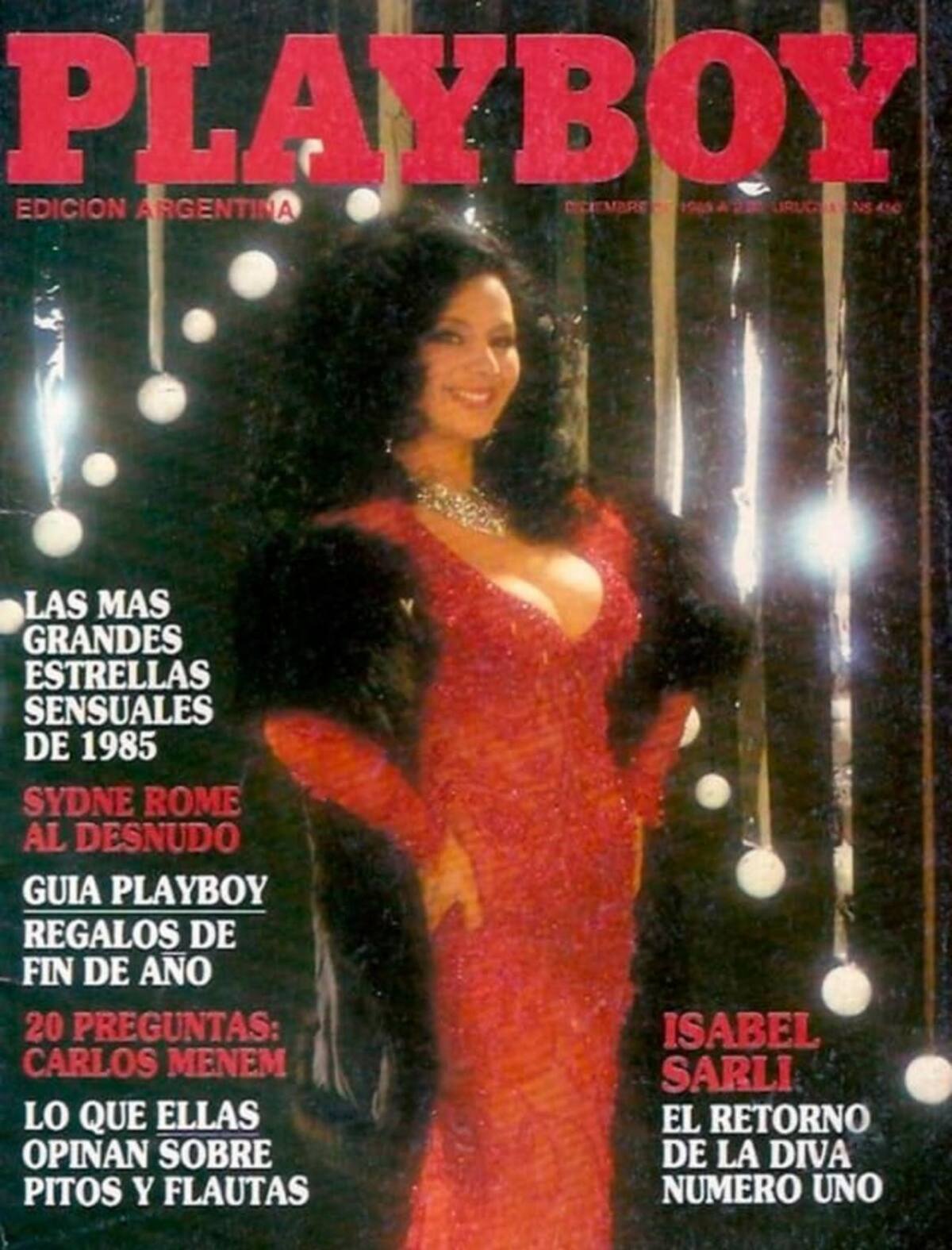 Tapas de Playboy Argentina - Coca Sarli