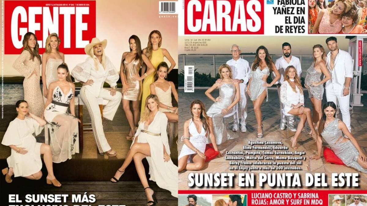 Tapas de revista: famosos en Punta del Este y la posible vuelta de Nico Occhiatto y Flor Vigna