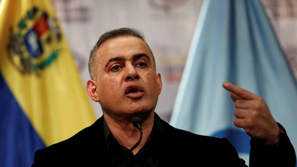 Tarek William Saab, fiscal general de Venezuela. Foto: Reuters.