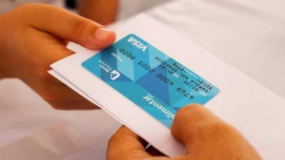 Tarjeta Alimentar.