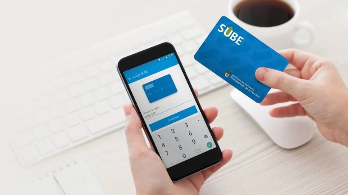 Tarjeta SUBE. Foto: NA