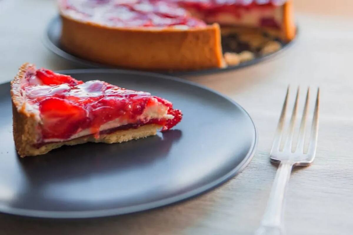 Tarta de frutillas. Foto: vocescriticas
