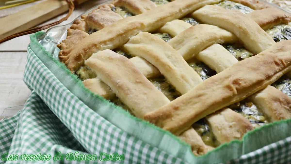 Tarta salada. Foto: YouTube