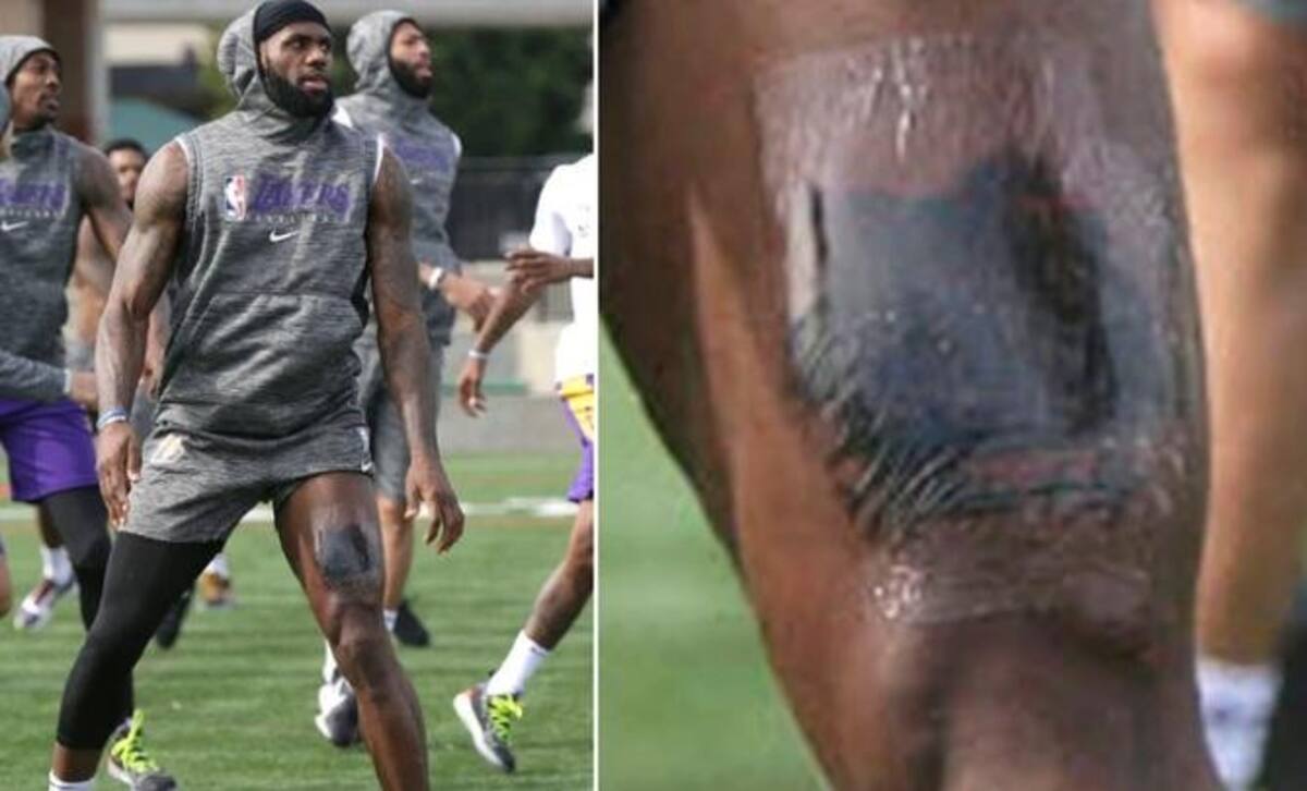 Tatuaje en honor a Kobe Bryant de Lebron James