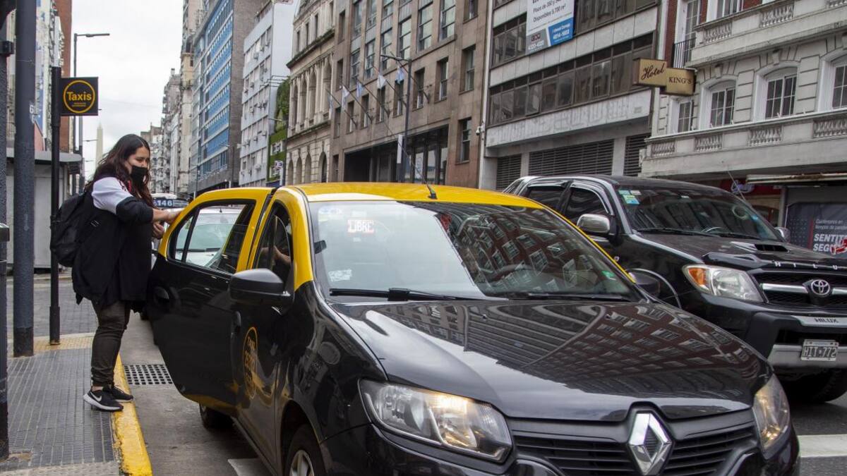 Taxis, pasajeros, NA