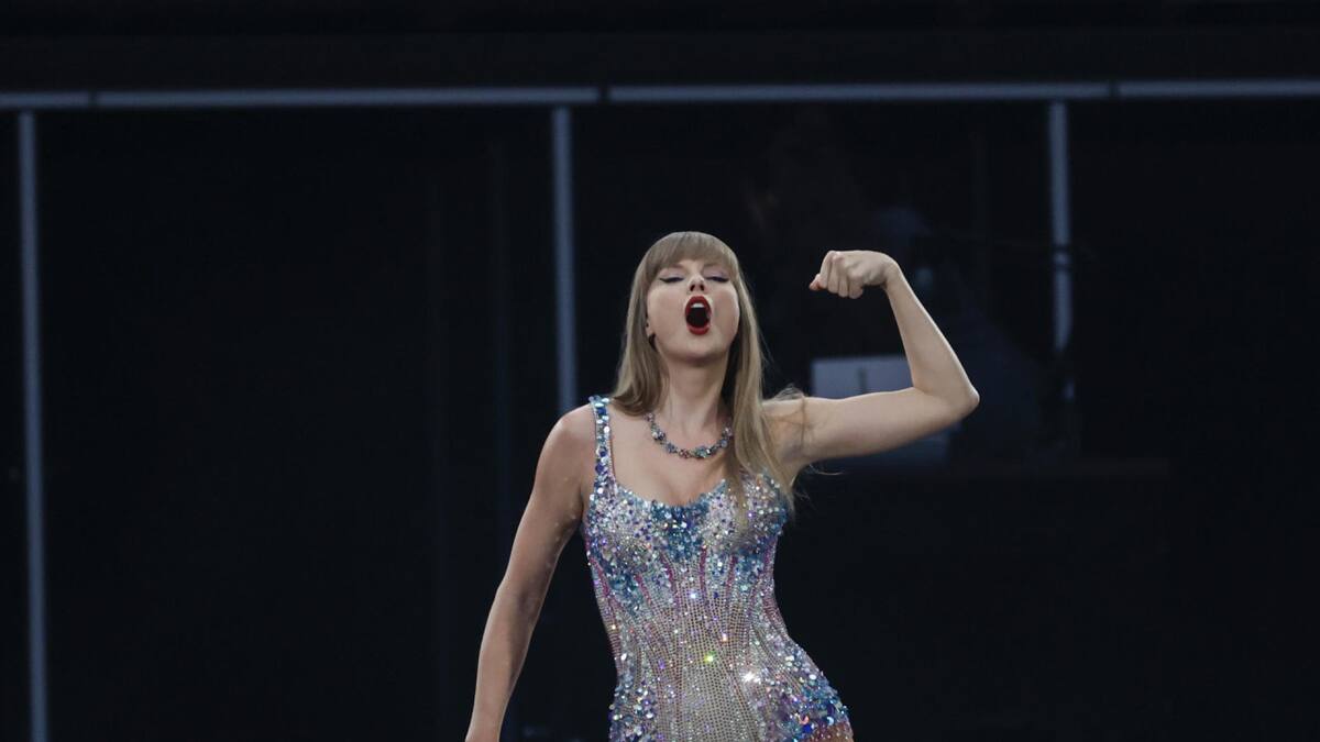 Taylor Swift en Madrid. Foto: EFE